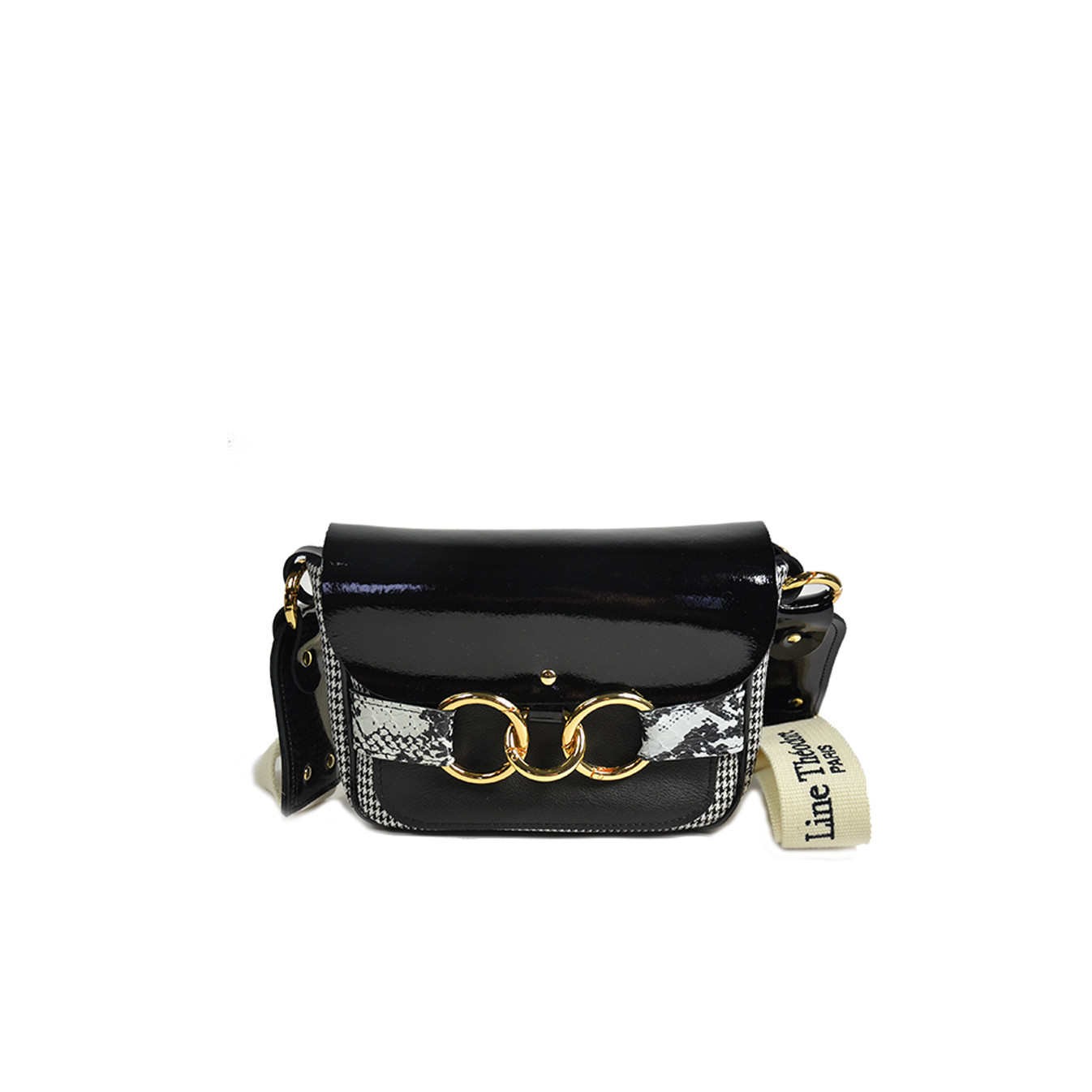 Line Théodore Miss Antoinette Crossbody Bag Pepita