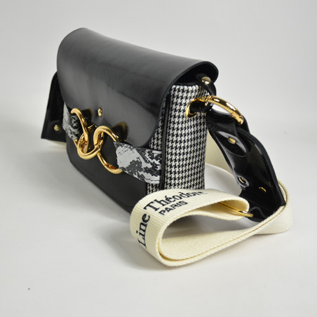 Line Théodore Miss Antoinette Crossbody Bag Pepita