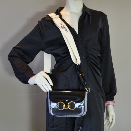 Line Théodore Miss Antoinette Crossbody Bag Pepita