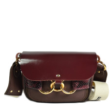 Line Théodore Miss Antoinette Shoulder Bag Burgundy