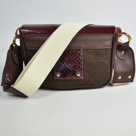 Line Théodore Miss Antoinette Shoulder Bag Burgundy