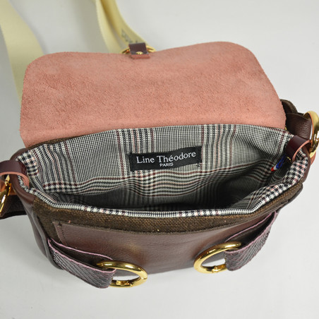 Line Théodore Miss Antoinette Shoulder Bag Burgundy