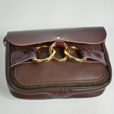 Line Théodore Miss Antoinette Shoulder Bag Burgundy