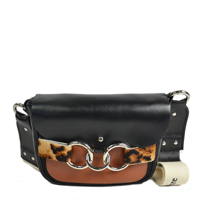 Line Théodore Miss Antoinette Leopard Shoulder Bag