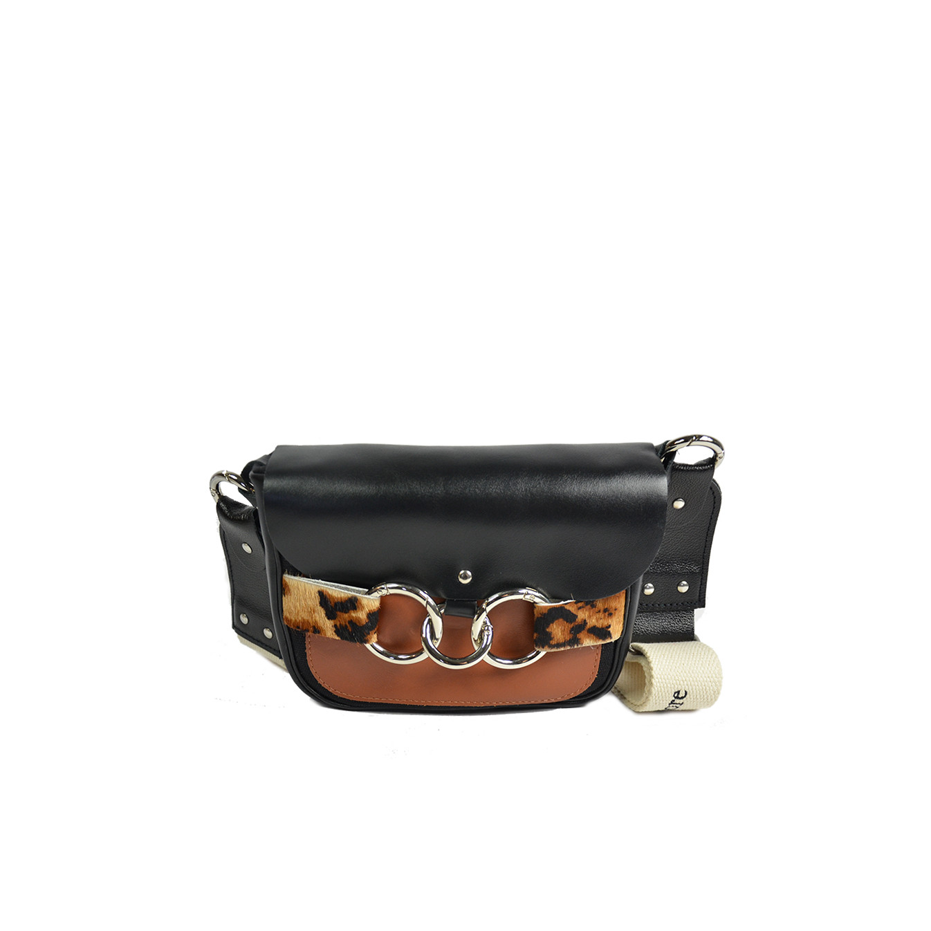 Line Théodore Miss Antoinette Leopard Shoulder Bag