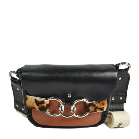 Line Théodore Miss Antoinette Leopard Shoulder Bag