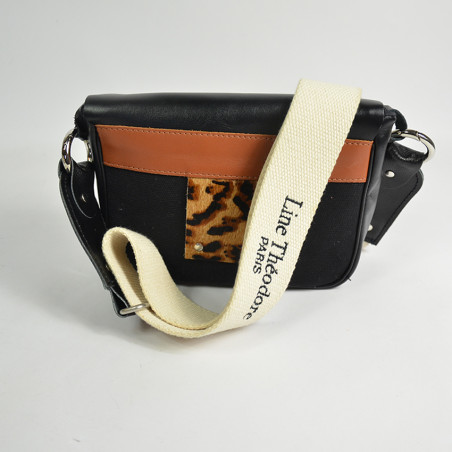Line Théodore Miss Antoinette Leopard Shoulder Bag