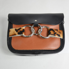 Line Théodore Miss Antoinette Leopard Shoulder Bag