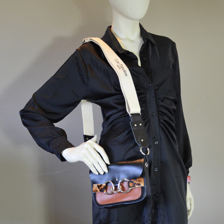 Line Théodore Miss Antoinette Leopard Shoulder Bag