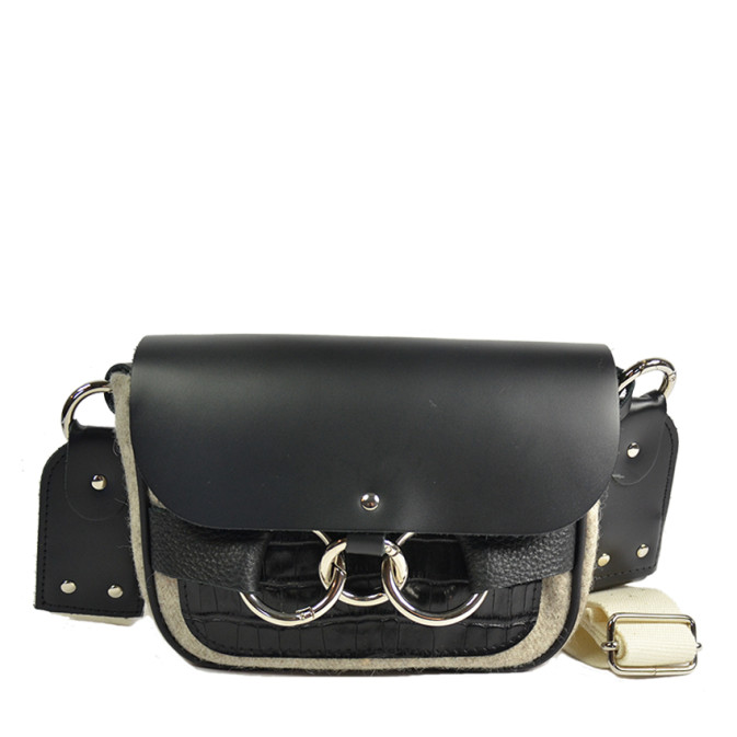Line Théodore Miss Antoinette Shoulder Bag Mayfair Flannel