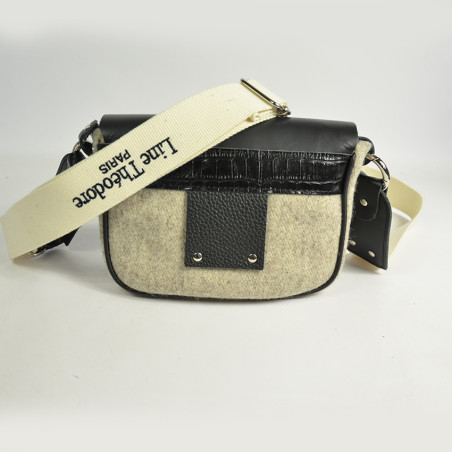 Line Théodore Miss Antoinette Shoulder Bag Mayfair Flannel