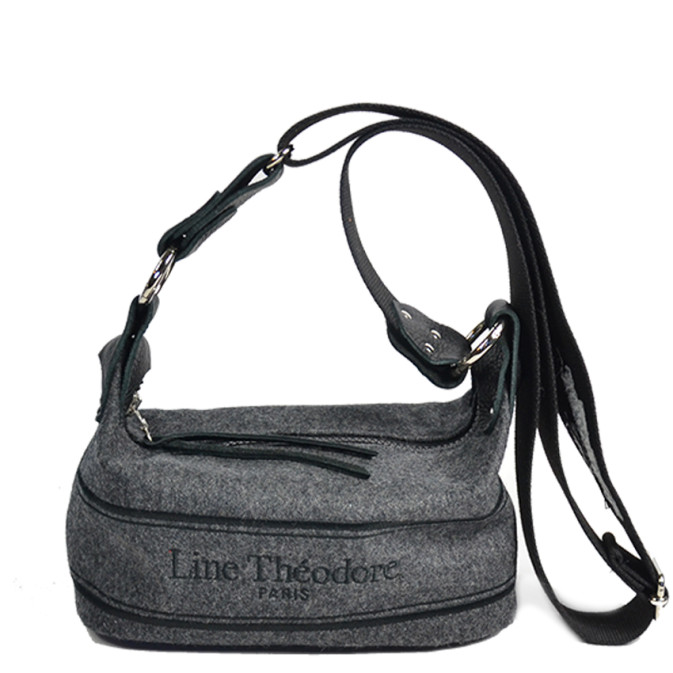 Line Théodore Mr.Mme Trotting Bag Earl Anthracite