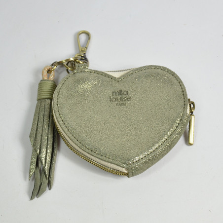 Mila Louise Amour Porte-Monnaie et Porte Clés Oyster dos
