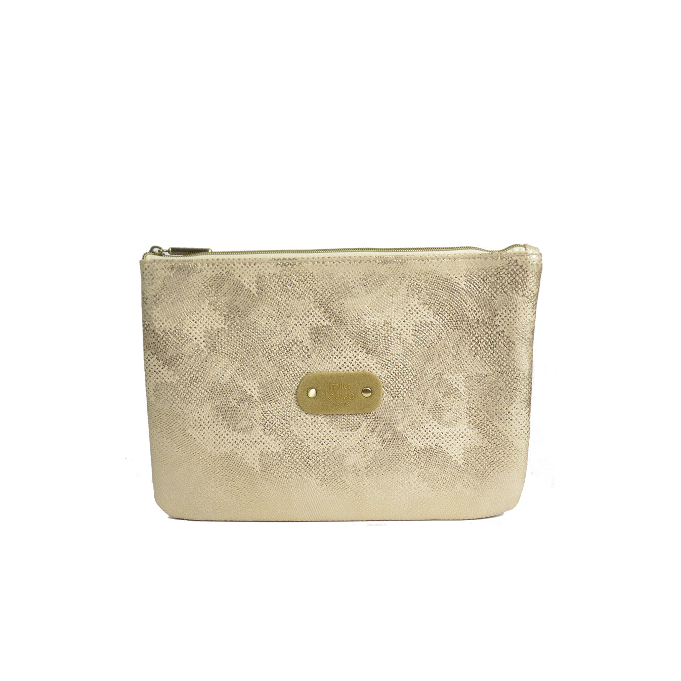 Mila Louise Poch GM PG2 Trousse de Sac et Cosmétique Ambre