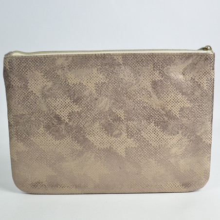 Mila Louise Poch GM PG2 Trousse de Sac et Cosmétique Bronze dos