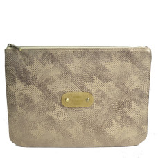 Mila Louise Poch GM PG2 Bag and Cosmetic Case Bronze