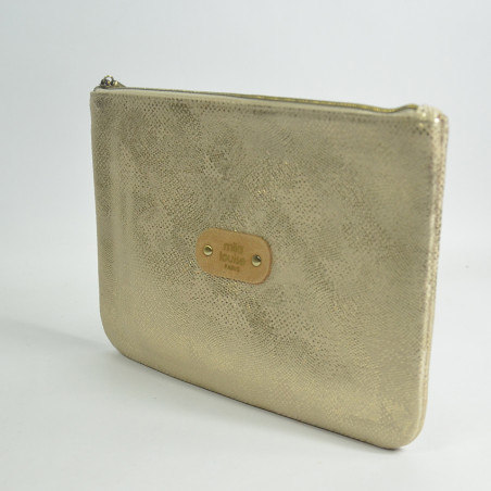 Mila Louise Poch GM PG2 Bag and Cosmetic Pouch Camel
