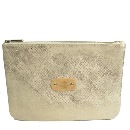 Mila Louise Poch GM PG2 Trousse de Sac et Cosmétique Camel