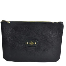 Mila Louise Poch GM PG2 Bag and Cosmetic Pouch Black
