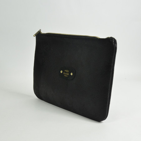Mila Louise Poch GM PG2 Bag and Cosmetic Pouch Black