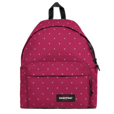 Eastpak Glitter Dots Padded Pak'r Backpack 6w5 Dots Wine Silver