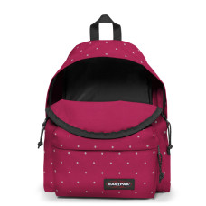 Eastpak Glitter Dots Padded Pak'r Backpack 6w5 Dots Wine Silver