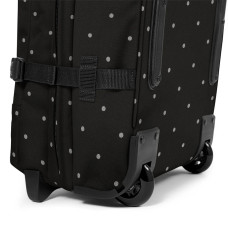Eastpak Tranverz S (TSA) Carry-On Travel Bag 6w3 Dots Black Silver