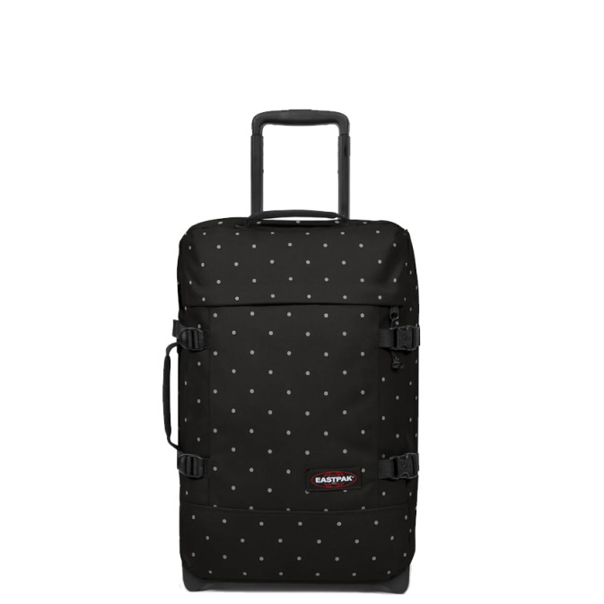 Eastpak Tranverz S (TSA) Carry-On Travel Bag 6w3 Dots Black Silver