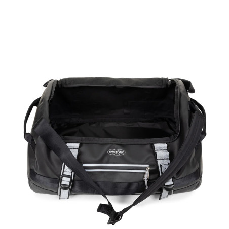 Eastpak Duffel Pack S Bagage Cabine Déperlant 0z3 Tarp Reflect ouvert