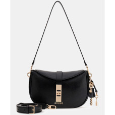 Guess Brooke Shoulder Bag Charm Black