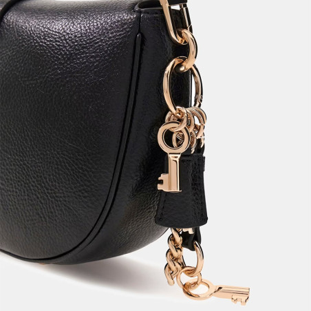 Guess Brooke Shoulder Bag Charm Black