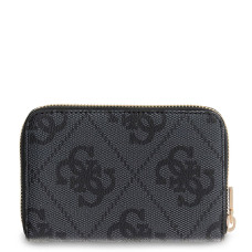 Guess Laurel ll Medium Zip Coal Logo Wallet