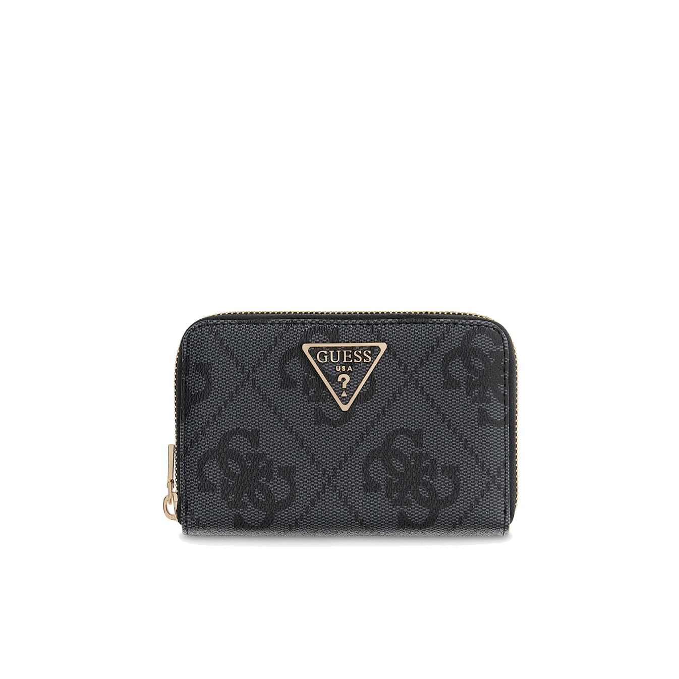Guess Laurel ll Medium Zip Coal Logo Wallet