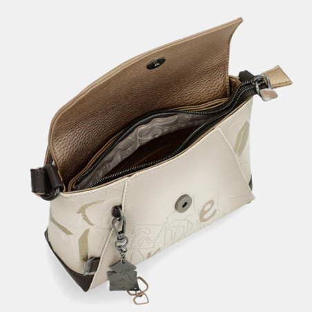 Anekke Bloom Shoulder Bag with Flap