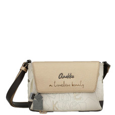 Anekke Bloom Shoulder Bag with Flap
