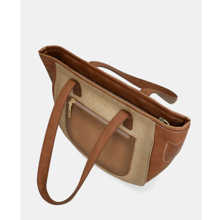 Anekke Muse Sac Shopping Camel dos