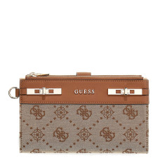 Guess Melinda Logo Compact Latte Logo