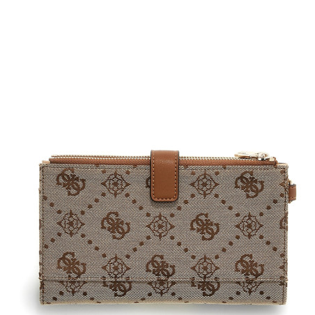 Guess Melinda Logo Compact Latte Logo