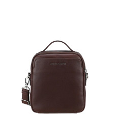 Arthur and Aston Ange Men's Satchel in M Chestnut Leather