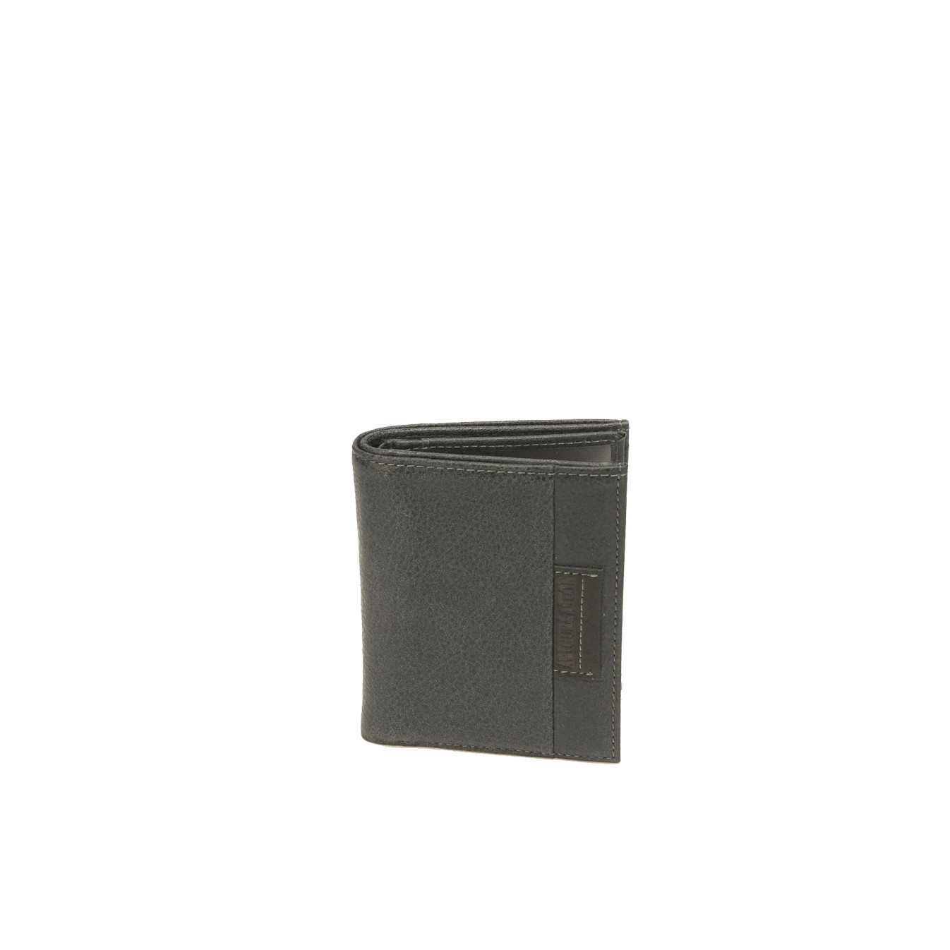 Arthur & Aston Marco Leather Wallet 3 Flaps Black