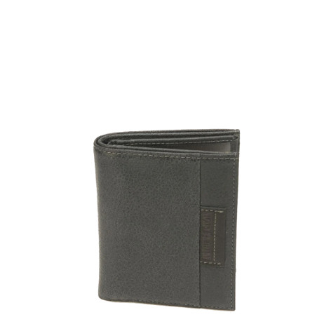 Arthur & Aston Marco Leather Wallet 3 Flaps Black