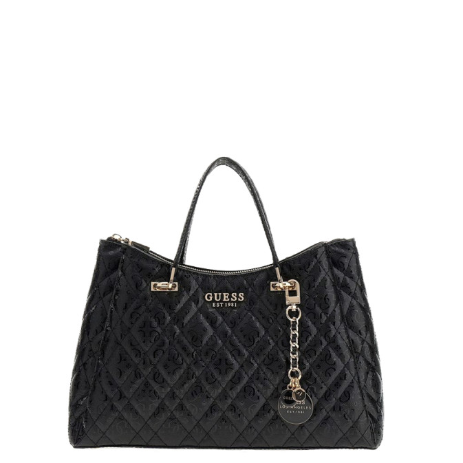 Guess Isemay Handbag with Black Topstitching