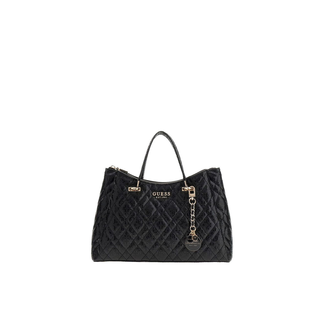 Guess Isemay Handbag with Black Topstitching