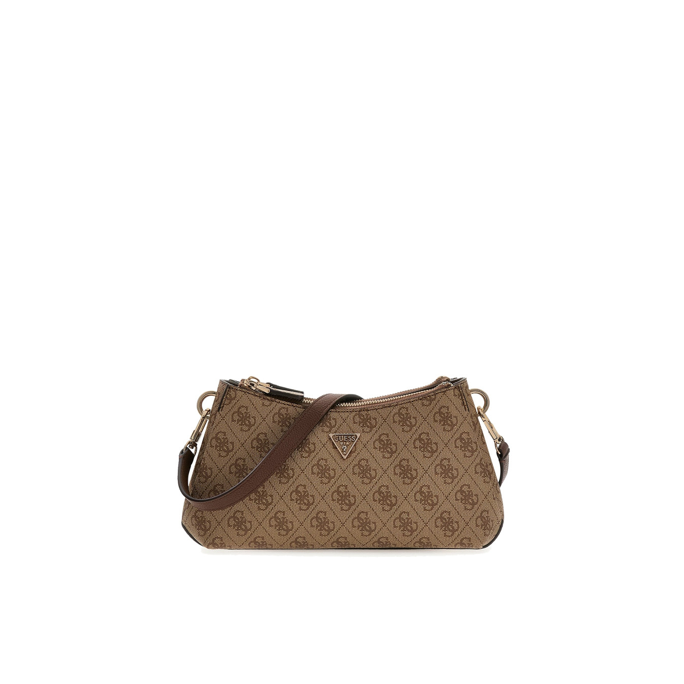 Guess Noelle II Messenger Bag Logo 4G Latte Lgw