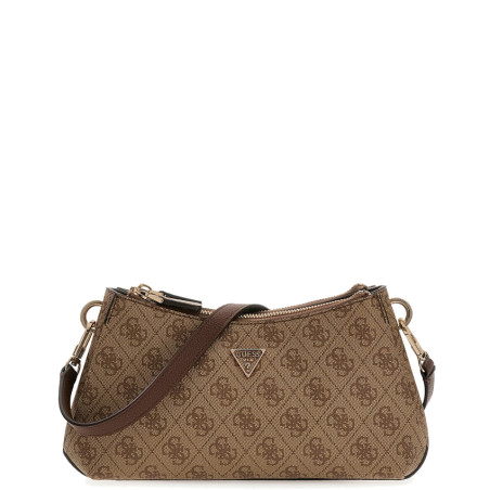 Guess Noelle II Messenger Bag Logo 4G Latte Lgw