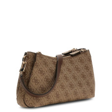 Guess Noelle II Messenger Bag Logo 4G Latte Lgw