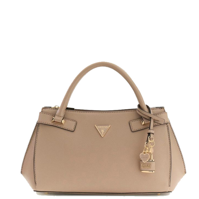 Guess Serenova Sac A Main Avec Charms PLC Taupe Taupe