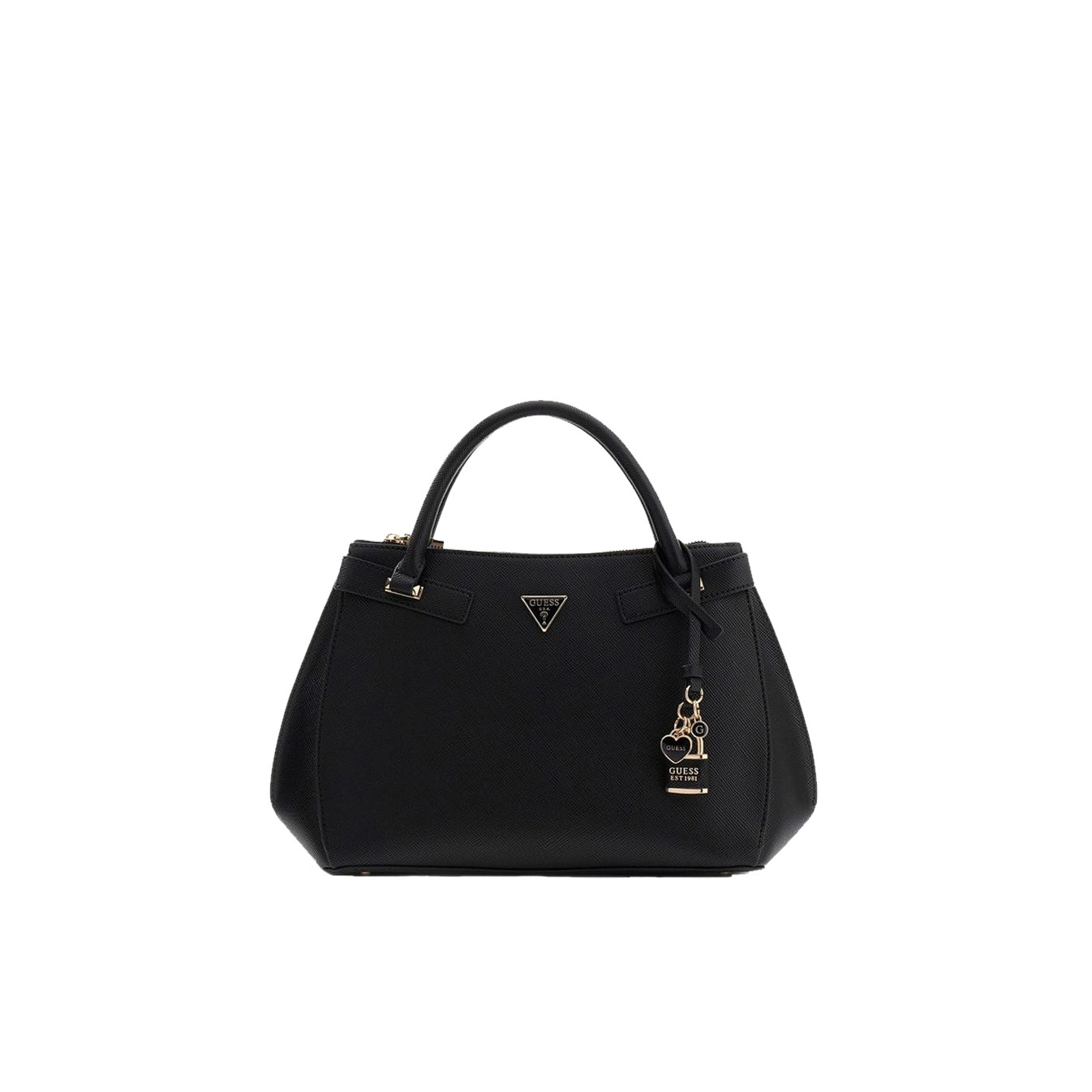 Guess Serenova Grand Handbag With Charms Black