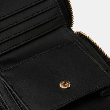 Guess Paisleigh Mini Portefeuille Black OUVERT