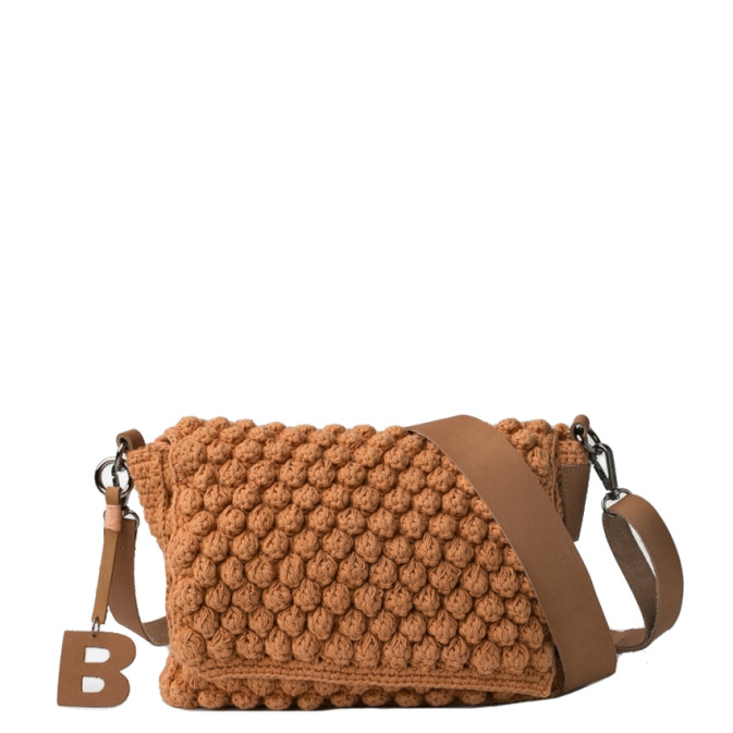 Biba Lop Woven Cotton Bag Salmon